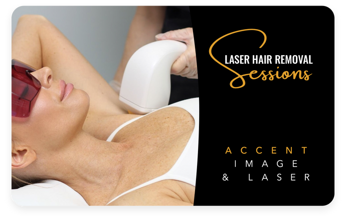 Laser Hair Removal Sessions shop graphic